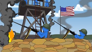 【W-A】WW2 Attack on Pearl Harbor Stickman Animation screenshot 4