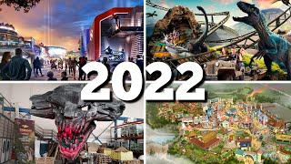 NEW RIDES At European Theme Parks In 2022