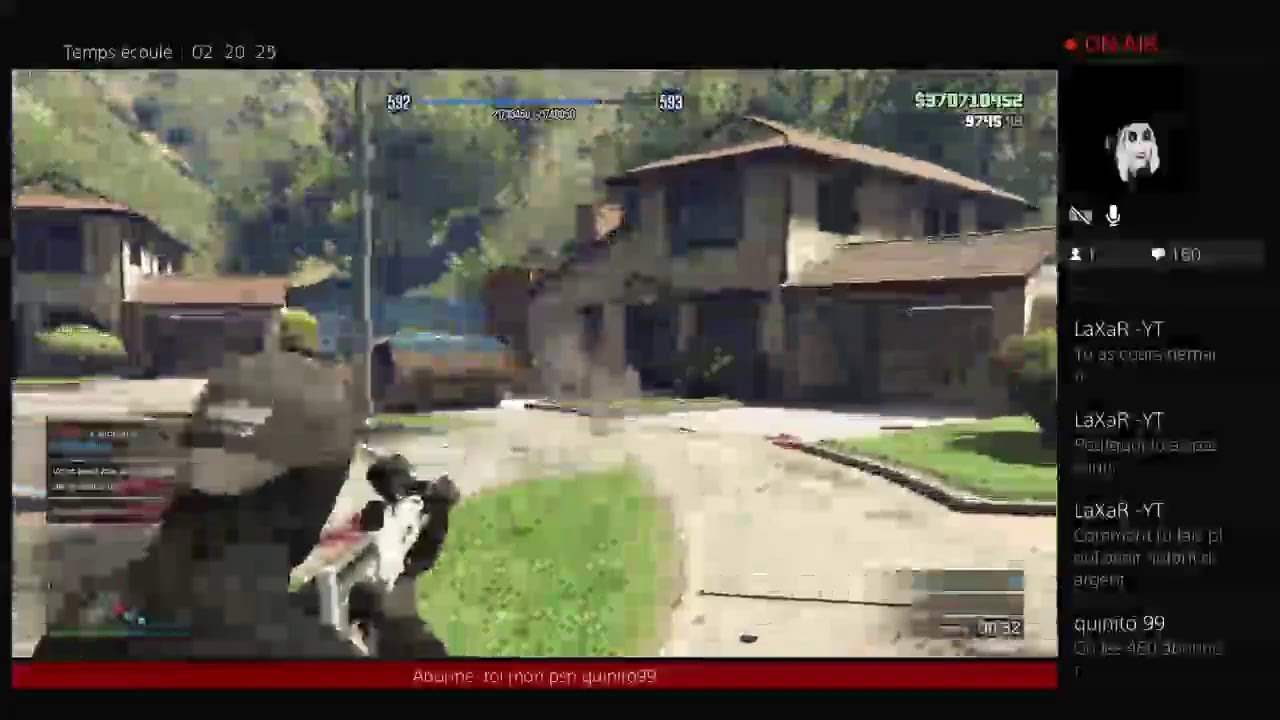 Live gta 5 rp ps4 fr sans discorde (session) YouTube