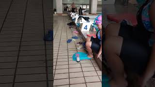 شاهد الطريقة الصحيحة للبس زعانف المونو ج١ #trending #swimming #shorts #finswimming