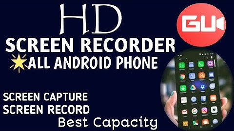 Screen Recorder For All Android Device With Out Root Permission 2020/2021