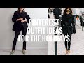 RECREATING 6 EASY LAST MINUTE HOLIDAY/NYE OUTFITS FROM PINTEREST