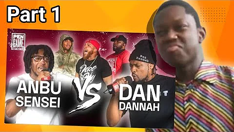 ROUND 1| ANBU SENSEI vs DAN DANNAH | PenGame Rap Battle 2025 REACTION
