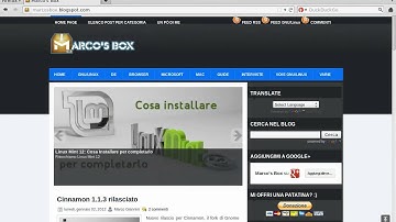 Cinnamon 1.1.3 under Linux Mint 12