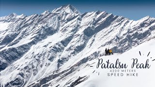Patalsu Peak (4200 m) - Speed Hiking by Creedaz 4,048 views 3 weeks ago 16 minutes