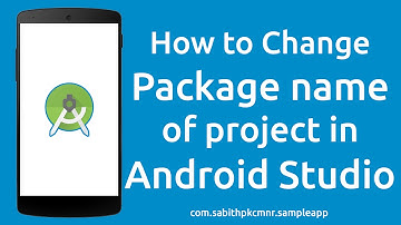 How to Change Android Studio Project Package Name without Errors