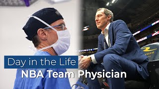 A Day in the Life of the New Orleans Pelicans Team Physician