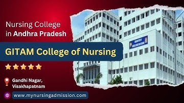 GITAM College of Nursing-Visakhapatnam | Nursing Colleges in Andhra Pradesh | mynursingadmission.com