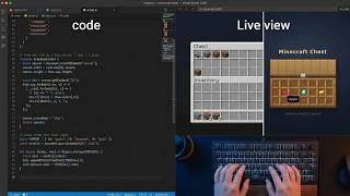 Full ASMR Programming | Re Design Minecraft chest | No talking Update