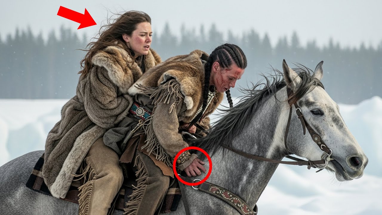 She Carried a Dying Warrior on Horseback Through the Frozen Wilds—Unaware He Was the Chief’s Heir!