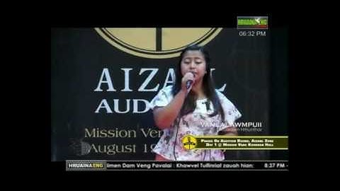 Vanlalawmpuii Kulikawn Hmunthar @ Praise On Audition 2016