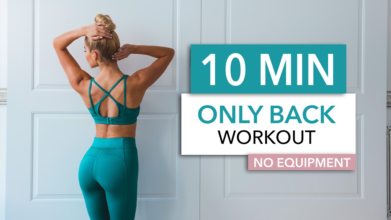 10 MIN. BACK BURN - stronger upper \u0026 lower back / better posture/ no more back pain | Mary Braun