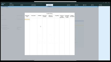 Ledger creation in Tally Prime to calculate tax on sales and purchase.