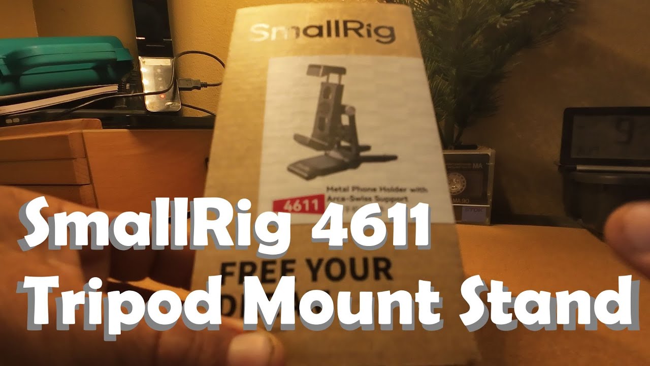 2025-02-27 [Th] 09-51 SmallRig 4611 Tripod Mount Arca and Cold Shoes iPhone Smartphone Stand +