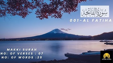 001-Surat Al-Fatihah (The Opener) | سورة الفاتحة |