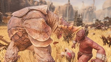 Imp King Army Vs Shaleback Empire - Conan Exiles Cinematic Battle