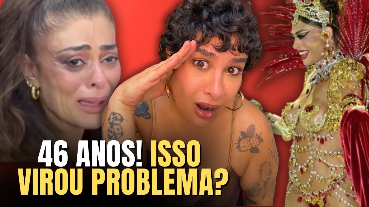 JULIANA PAES VOLTOU AOS 46 E CALOU MUITA GENTE