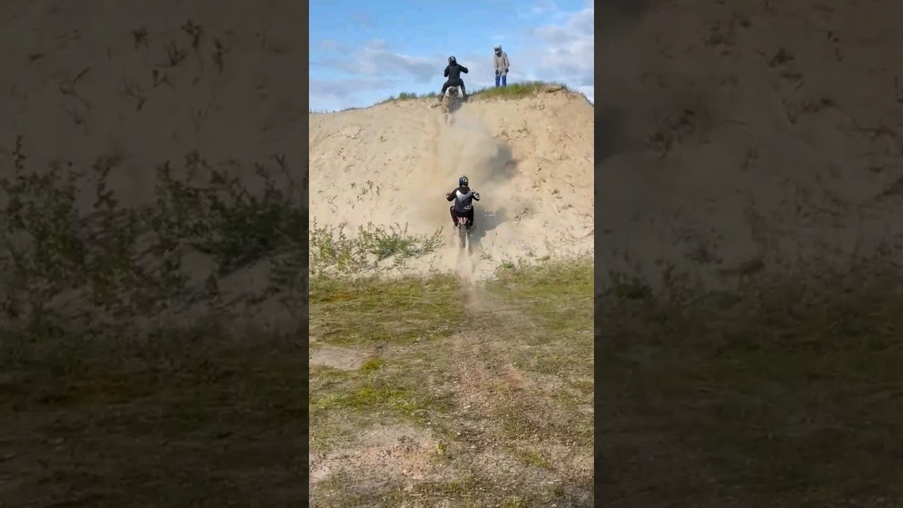 НА BSE Z3 И ATLET 250 В ПЕСОЧНУЮ ГОРКУ!!! 