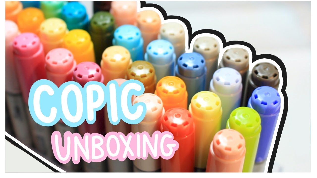 Unboxing Copic Markers – I BOUGHT EVERY MARKER!! – DDVLNE