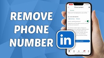 How to Remove Phone Number on LinkedIn