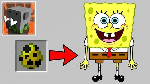 How to SPAWN SPONGEBOB in Craftsman : Building Craft