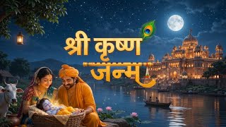 The Birth of Shri Krishna | The Story of Shri Krishna | Krishna Katha 🪷 #jaishreekrishna 🦚