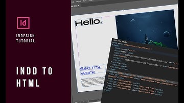 Indesign Tutorial - How to Export Indesign file into HTML (Read the description please)