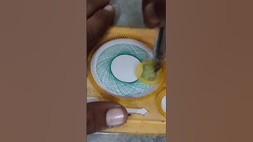 How many rotations did the pen make in total 😌 #slowclap #handclap #drawing #spirograph #satisfying