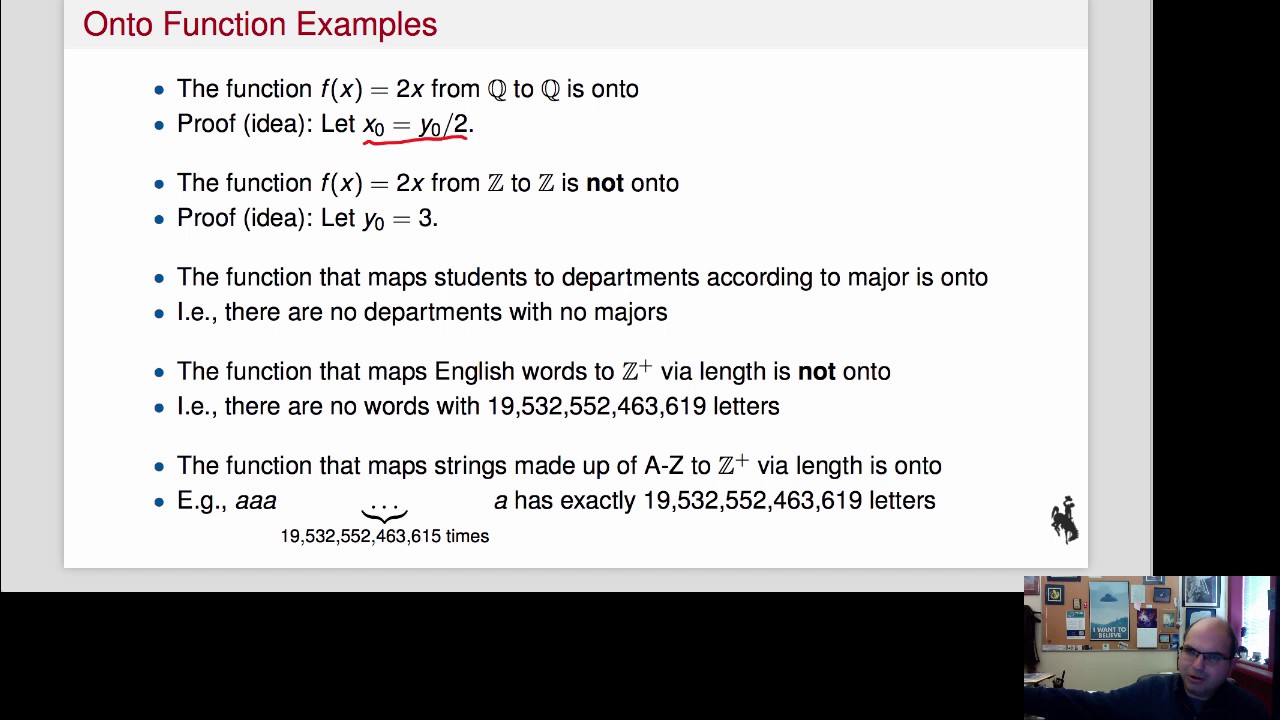 Onto functions - YouTube