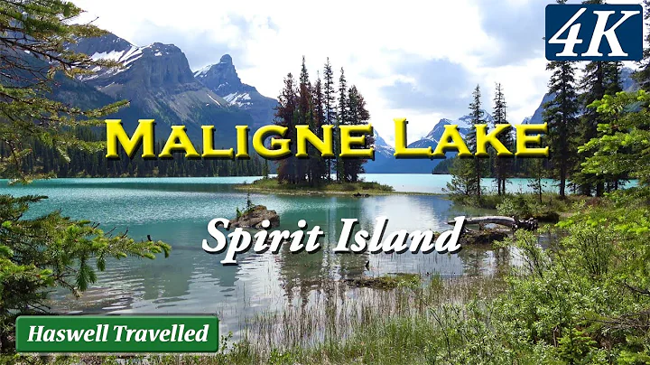Maligne Lake Spirit Island Cruise, Jasper National Park - Alberta Canada 4K