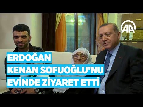 Cumhurbaşkanı Erdoğan Kenan Sofuoğlu'nu evinde ziyaret etti