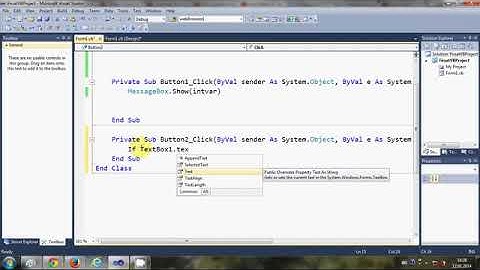 Visual Basic  NET Tutorial 03   Using If then Else Statements in Visual Basic