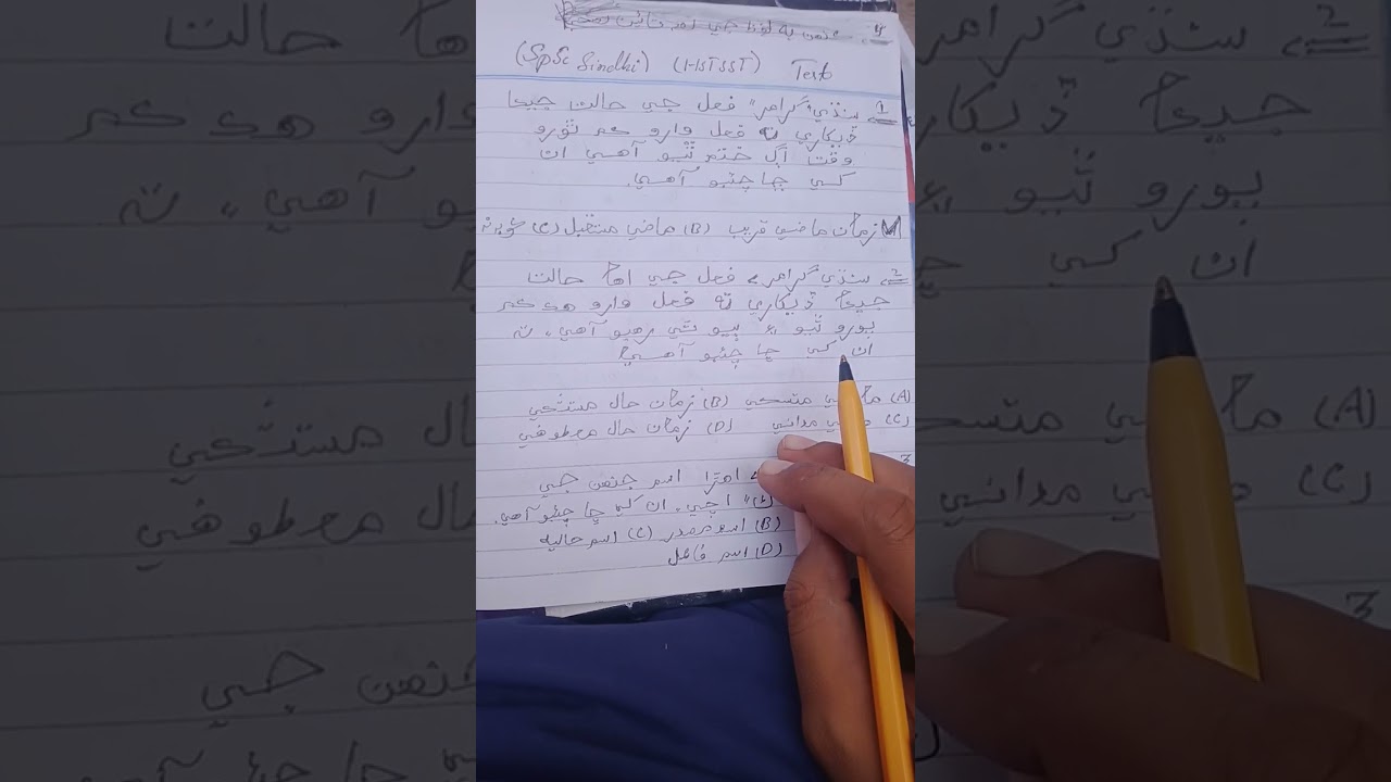 Sindhi section Mcqs|HST SST test preparation|Raja's academy