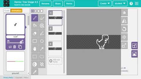 How to make T-rex game (part -1) by Tannmay Das Gupta