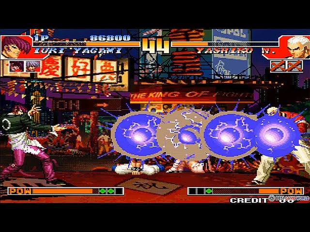 How to play king of fighters 97 with Strong keys and different modes (Part  1) #kingoffighters97 