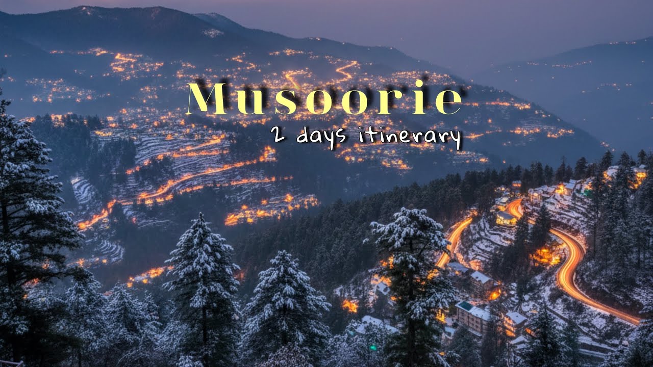 mussoorie budget trip in winter ❄️☃️ mussoorie tourist places| mussoorie trip budget|Life of Nuhaa
