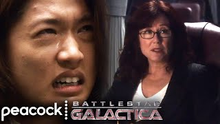 Battlestar Galactica | Hiding Sharon's Baby