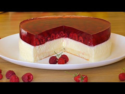 Mousse Cake Raspberry Recipe ☆ Maryana Recipe (+Eng. Sub.)