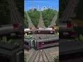long trains and fast trains pass through dangerous tracks #railways #train