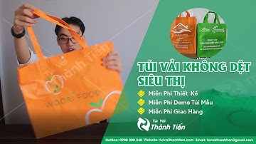 Túi Vải Không Dệt Siêu Thị | sản xuất in ấn số lượng lớn | tuivaithanhtien.com