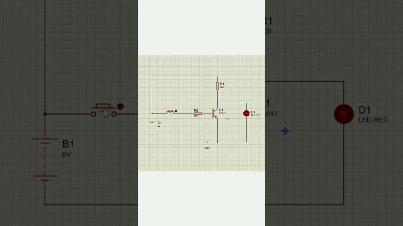 NOT Gate Using Transistor #electronics
