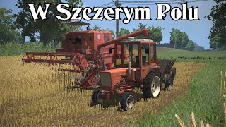 W Szczerym Polu - Pierwsze Żniwa, Koszenie Jęczmienia Ozimego - Bizon Z056 &amp; T25