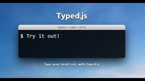 How to create a Typewriter / Typing Text effect in HTML using  jQuery