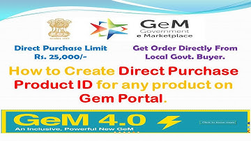 How to Create Direct Purchase Product ID for any product on Gem Portal. Simple Steps & Live Demo.