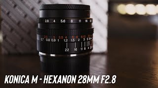 Konica M-Hexanon 28mm F2.8 レンズ mqdefault.jpg