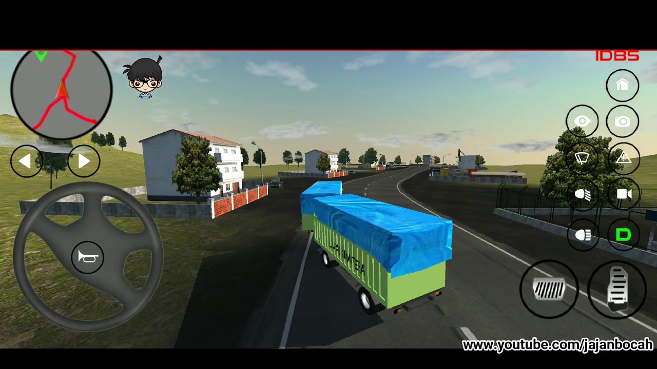 Truck Gandeng  IDBS Indonesia Truck Simulator Mobil 