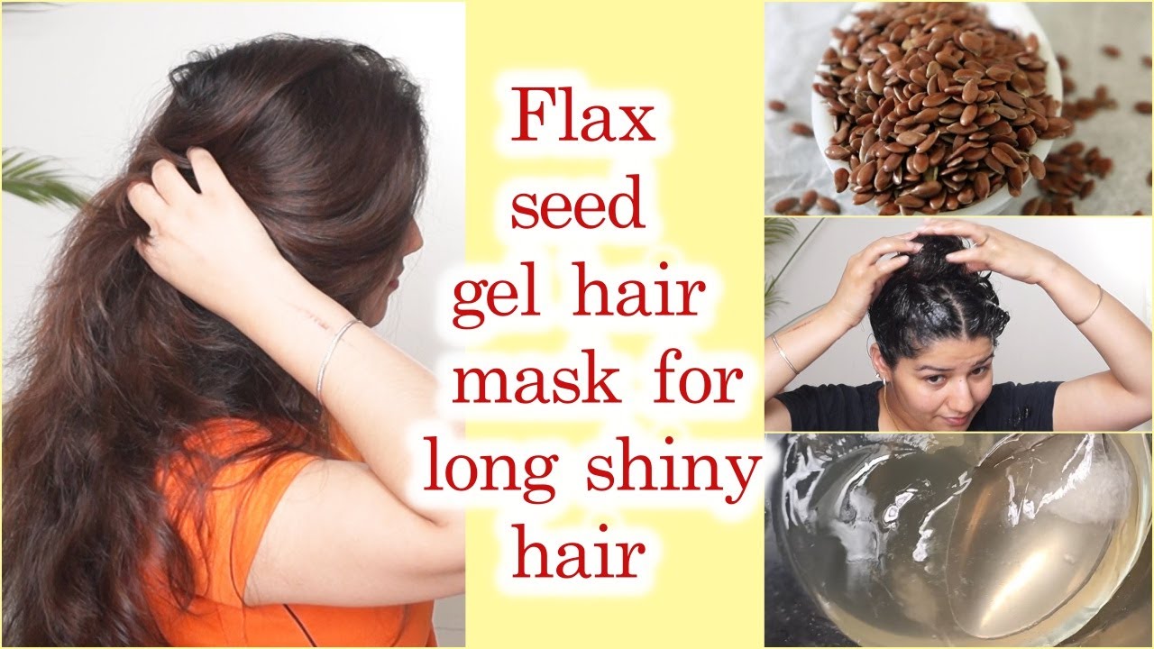 My Flaxseed Hair Wash Day  How to apply flaxseed gel in the shower for hair  growth  YouTube