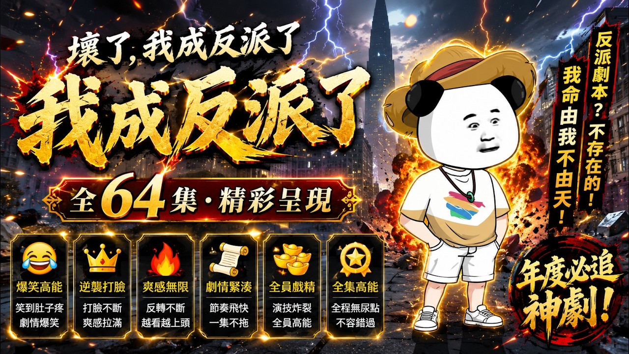 壞了，我成反派了：學霸穿書反轉記