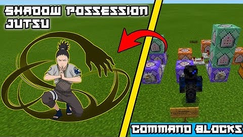 Nara Shadow Possession Jutsu in Minecraft using Command Blocks