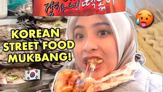 MUKBANG STREET FOOD KOREA BARENG TEMEN2 KAMPUS AKU!  DI PASAR GWANGJANG  TRADITIONAL MARKET